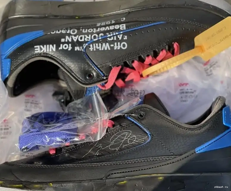 blue x materials Air Jordan ship God Low 2 ready OFF-WHITE retail to PK 0513
